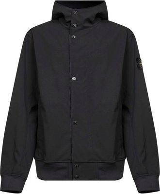 Stone Island Outerwears Nero-Uomo