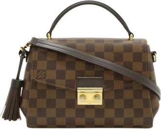 Louis Vuitton Pre-owned Handbags, female, Brown, Size: ONE SIZE Pre-owned Damier Shoulder Bag