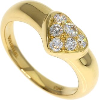Tiffany & Co. Heart Yellow Gold (18K) Band Ring (Pre-Owned)