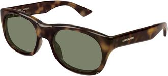 Saint Laurent Zonnebril SL 815 - Dames - Zonnebrillen - Bruin - 56 MM - Accessoires