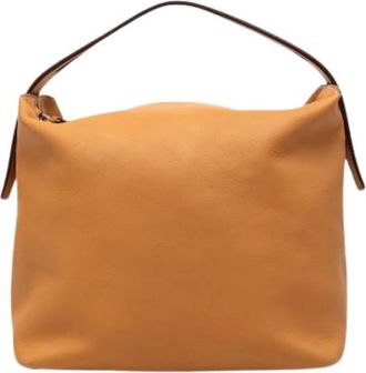 Loewe Pre-owned Leren Handtas - Dames - Vintage Handtas - Bruin - ONE Size - Leer - Vintage