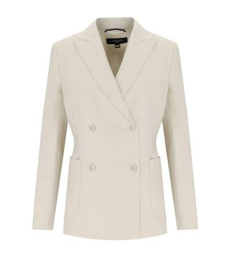 Max Mara Nervoso Sabbia Double-Breasted Blazer