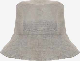 Reinhard Plank Linen Bucket Hat