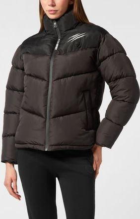 Plein Sport Jacket Training Women in Black at Nordstrom, Size X-Small