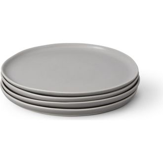 Fable Home Dessert Plates in Dove Gray at Nordstrom, Size Small