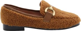 Bibi Lou Gecko Mocassin Schoenen - Dames - Loafers - Bruin - 37 EU - Wol - Schoenen