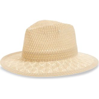 Treasure & Bond Texture Panama Hat in Ivory at Nordstrom Rack