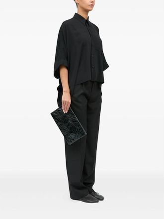 Maison Margiela Single-stitch Logo Clutch Bag