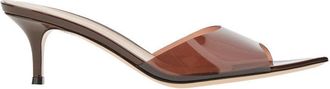 Gianvito Rossi Elle PVC mules Woman 36+