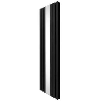 MonsterShop Flat Mirror Radiator - 1800mm x 565mm - Black