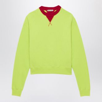 J.W.Anderson Lime/Red Crewneck Sweatshirt
