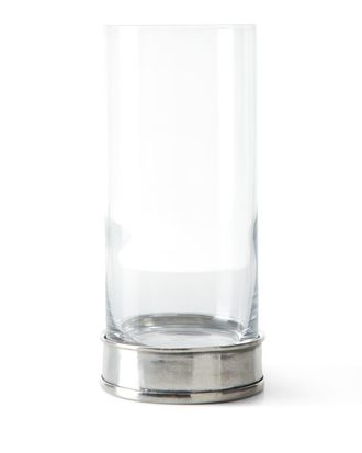 Neiman Marcus Pewter and Glass Highball