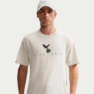 Nike Mens Golf T-Shirt in Brown | IM6171-104