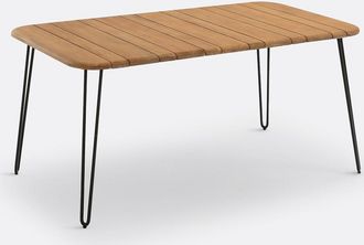 La Redoute Interieurs Plooibare tafel Spritz acacia 6 personen