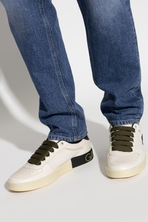 Dolce & Gabbana Portofino Sports Shoes, Mens, Cream