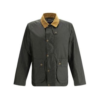 Barbour Stijlvolle Olijfgroene Bedale Jas - Heren - Zomerjassen - Groen - 2XL - Jassen
