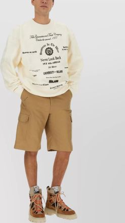 Msgm regular-fit cotton sweatshirt