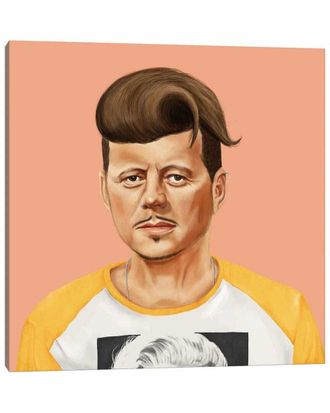 iCanvas John Kennedy By Amit Shimoni Wall Art