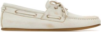 Gucci White Solid Collection Loafers