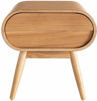 Miliboo Comodino design frassino 1 cassetto BJORG