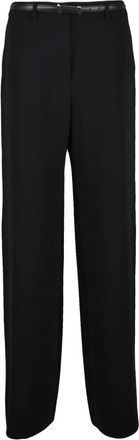 Max Mara Broeken, Dames, Zwart, XL, Polyester, Pantalone