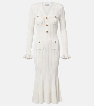 Self Portrait January embellished midi dress