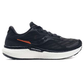 Saucony Triumph 19 Textile Synthetic Mens Lace Up Trainers - Black White - Size:UK 11.5