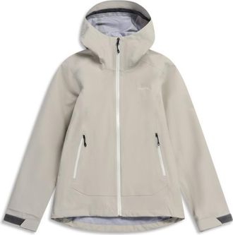 Bergans Essentials 3L Shell Jacket Regenjacke f&uuml;r Damen | grau
