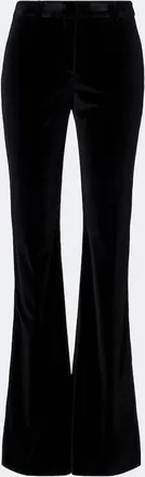 Etro Cotton velvet flared pants