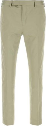 Pantaloni Torino Stretch Katoenen Broek - Heren - Chinos - Groen - XL - Katoen - Broeken