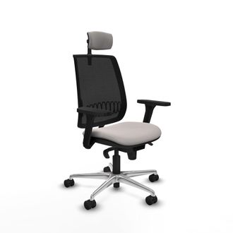 Piqueras y Crespo Silla De Oficina Piqueras Y Crespo Alares 120kg Negro Blanco