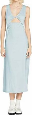 Volcom Stone Luz Midi Dress In Mist