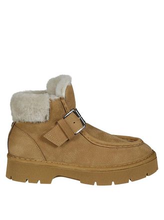 Panchic P99 Shearling Ankle Strap Boot