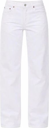 A Gold E Mmelo Jeans - Dames - Straight fit broeken - Wit - W27 - Katoen - Broeken