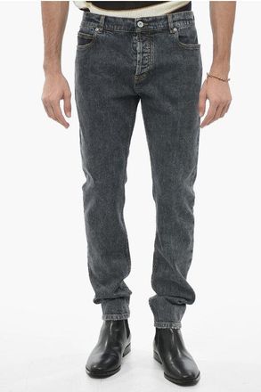 Balmain Jeans Slim Fit 15 cm taglia 33