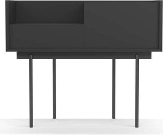 HERDASA Herdasa - Recibidor Modelo 671 Acabado Grafito, 84cm(alto) 98cm(ancho) 31cm(prof.)