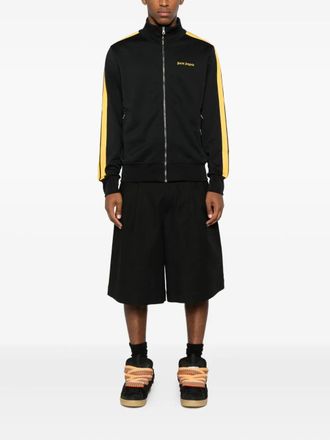 Palm Angels Klassiek Logo Color Track Jkt Zwart Geel