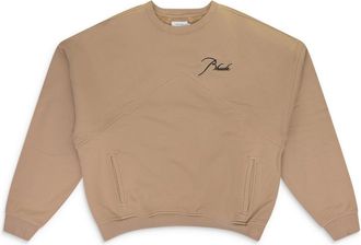 Rhude Sand Script Logo Crewneck