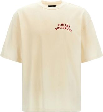 Amiri T-Shirts, male, Beige, S, T-Shirts