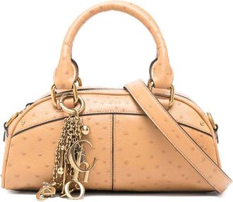 Chlo&eacute; Bowling leather handbag