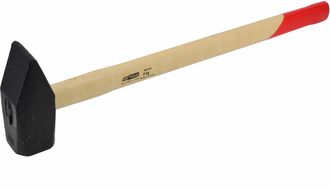 OEM Martillo Forjador Awtools Black Line 6,0 Kg Con Mango De Madera, Ideal Para Trabajos Pesados De Forja, Cabeza De Acero Templado, Dise&ntilde;o Ergon&oacute;mico Y D