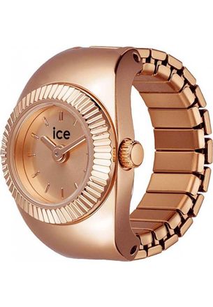 Ice Watch Womens 025519 Ladies Chouchou Watch Ring - Rose Gold Stainless Steel - One Size