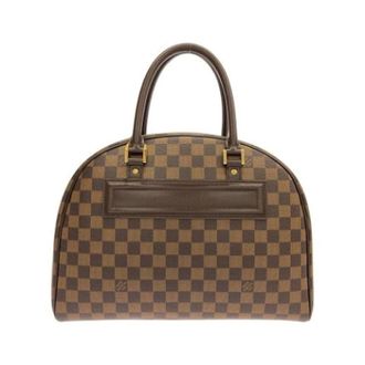 Louis Vuitton Pre-owned Damier Handtas - Dames - Pre-owned - Bruin - Maat: ONE Size Leer