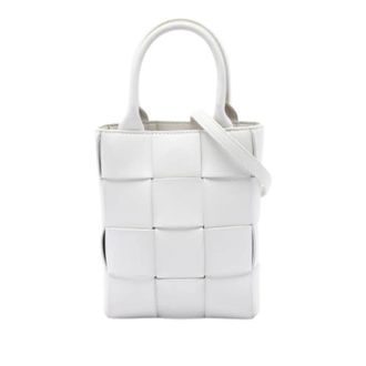 Bottega Veneta Pre-owned Cassette Tote - Pre-owned - Mujer - Blanco - ONE SIZE