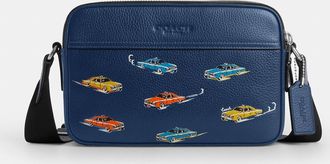 Coach Graham Crossbody Bag With Car Print