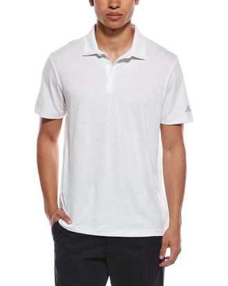 adidas Adidas Ultimate Textured Jacquard Polo Shirt