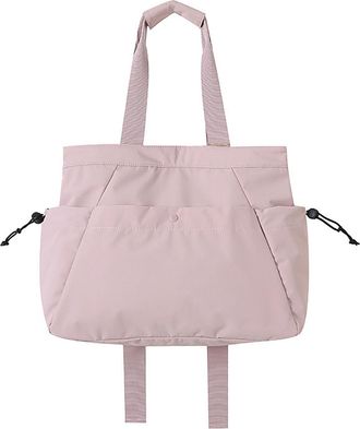 Generic Womens Casual Shoulder Bag, Nylon Tote Bag, Multi-layer Storage, Smooth Zipper Closure, Suitable for Fitness, Travel and Yoga (pink,34 * 14 * 33cm)