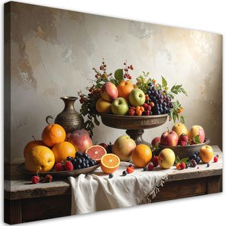 Feeby Impresi&oacute;n De Imagen, Naturaleza Muerta Con Frutas, 120x80