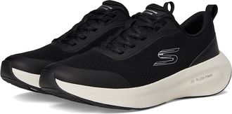 Skechers Skechers Plush Foam Womens Shoes Black/White : 7.5 B - Medium, Textile