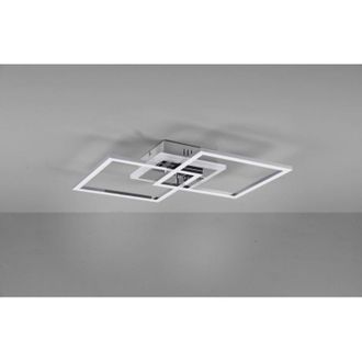 Reality Reality Leuchten - Venida Chrome Square Led Plaf&oacute;n 25w 4000k Dimmer Trio Lighting